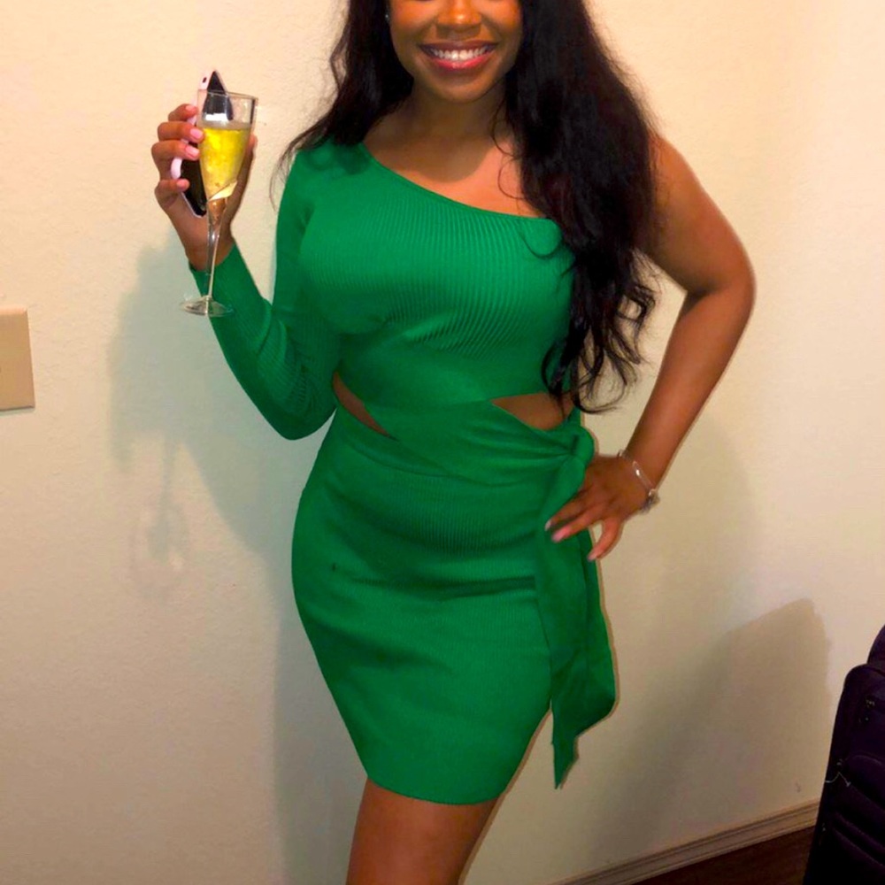 GREEN CO ORD SET FASHION NOVA